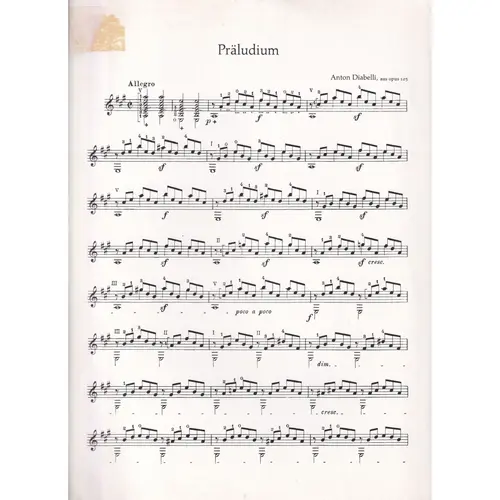 Praludium Aus Op.103  - Violão