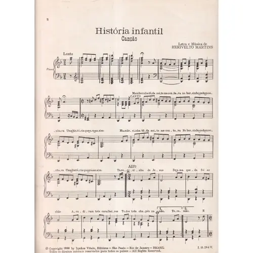 História Infantil - Canção