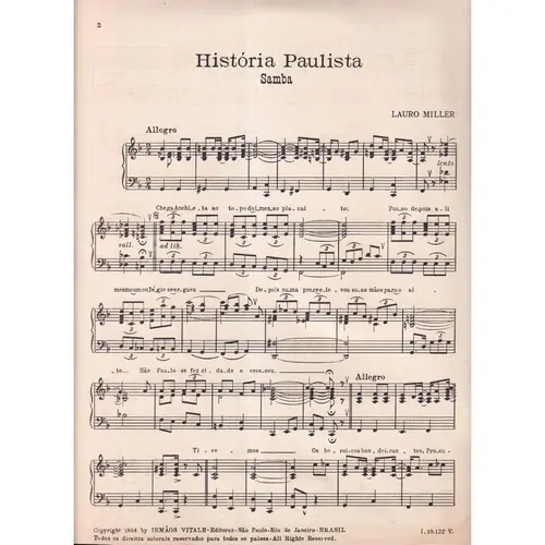 História Paulista  - Samba
