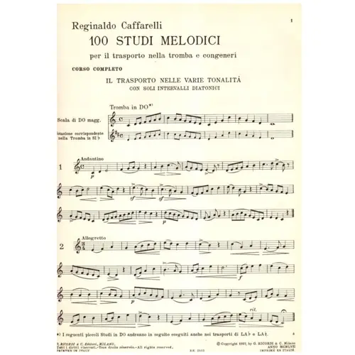 100 Studi Melodici