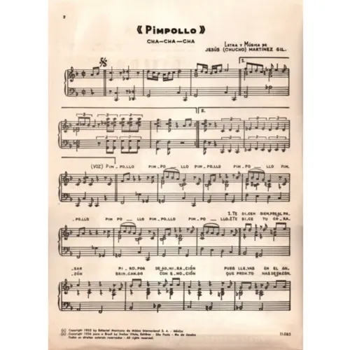 Pimpollo  Cha-Cha-Cha  (Edição Antiga)