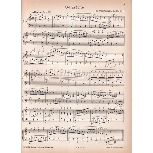 Sonatines - Op. 36, 37, 38