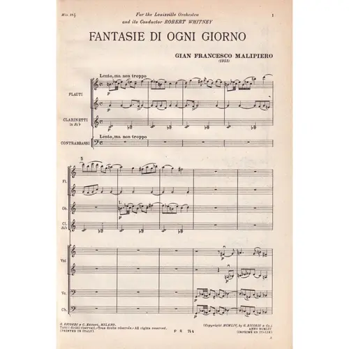 Fantasie Di Ogni Giorno
