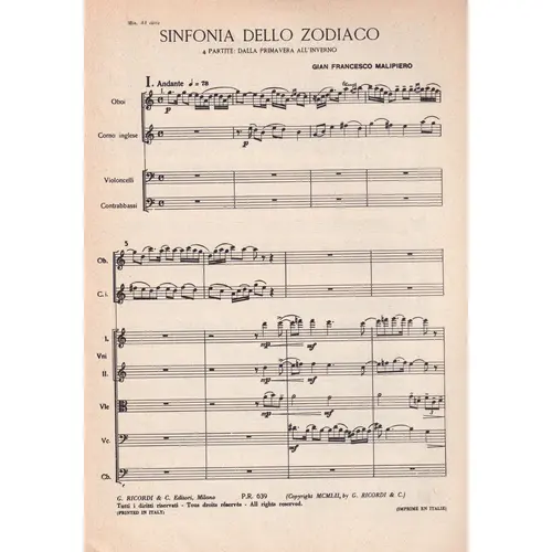 Sinfonia Dello Zodiaco
