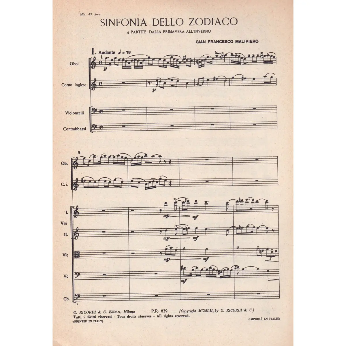 Sinfonia Dello Zodiaco