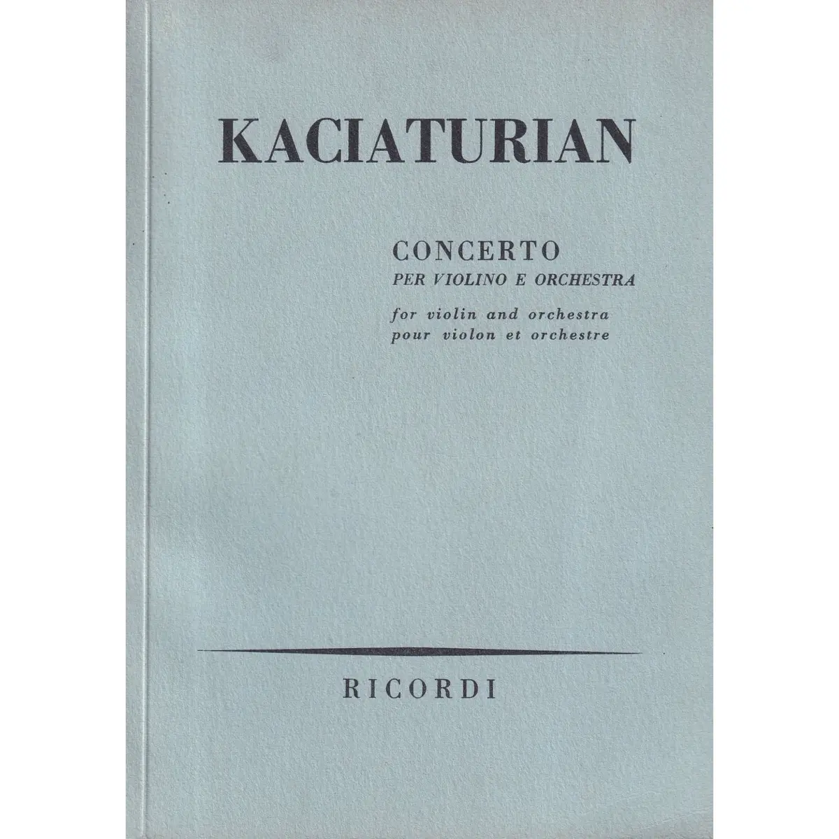 Concerto Per Violino