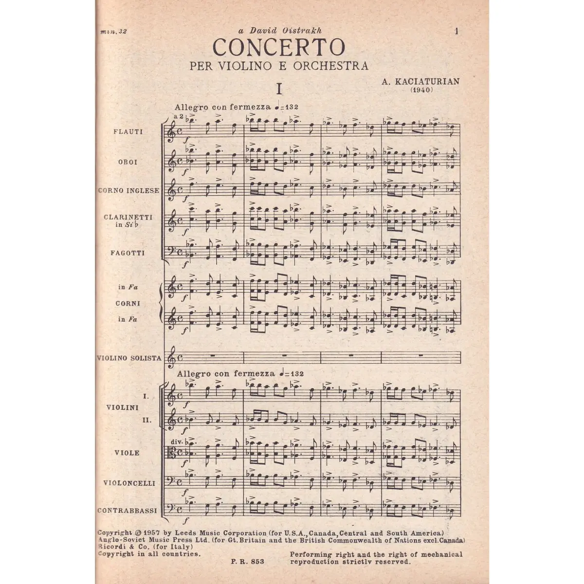 Concerto Per Violino