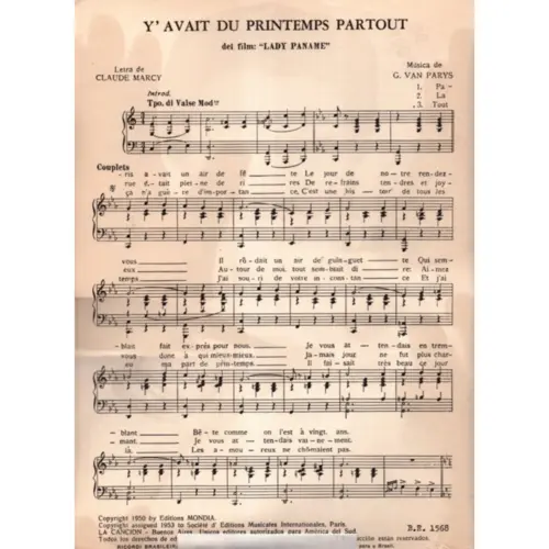 Y Avant Du Printemps Partout
