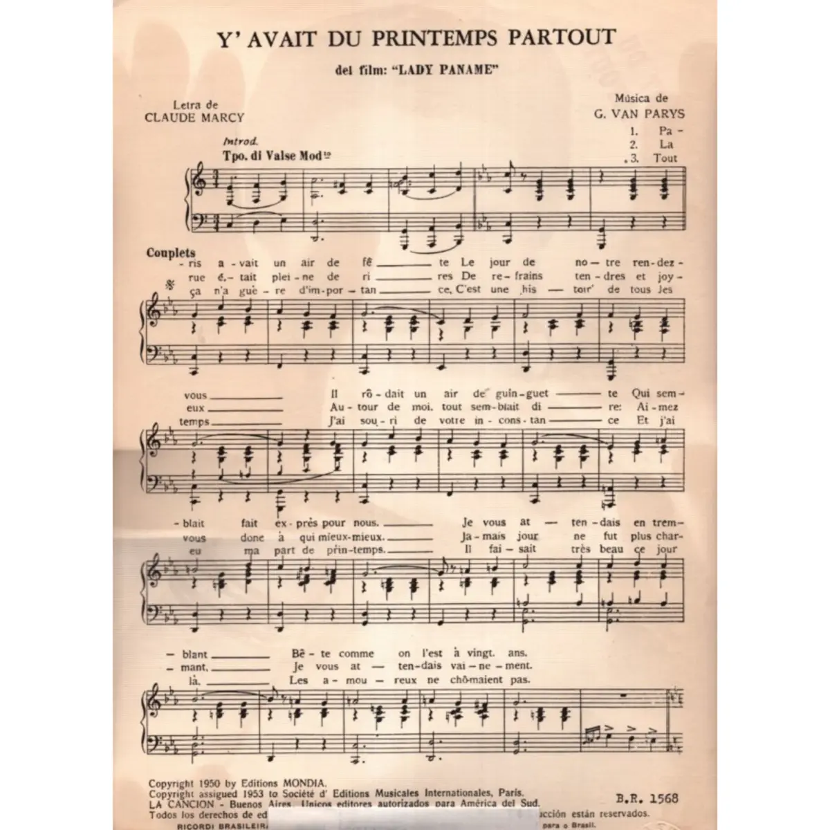 Y Avant Du Printemps Partout