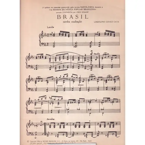 Brasil -Samba Exaltação