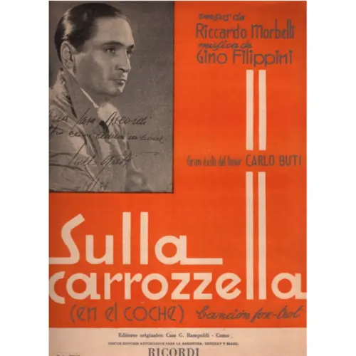 Sulla Carrozella - Cancion Fox-Trot  (Edição Antiga)