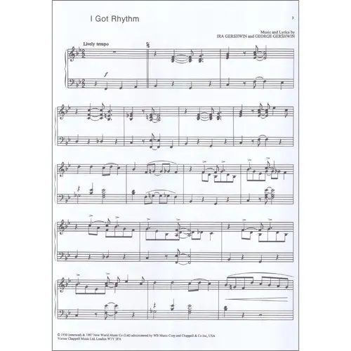 Gershwin For Piano