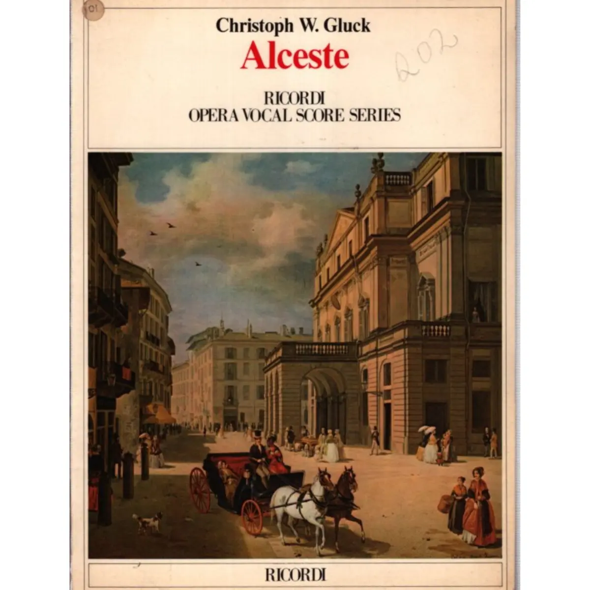 Alceste - Opera Completa - Vocal Score