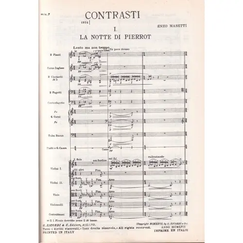 Contrasti  ( study score )