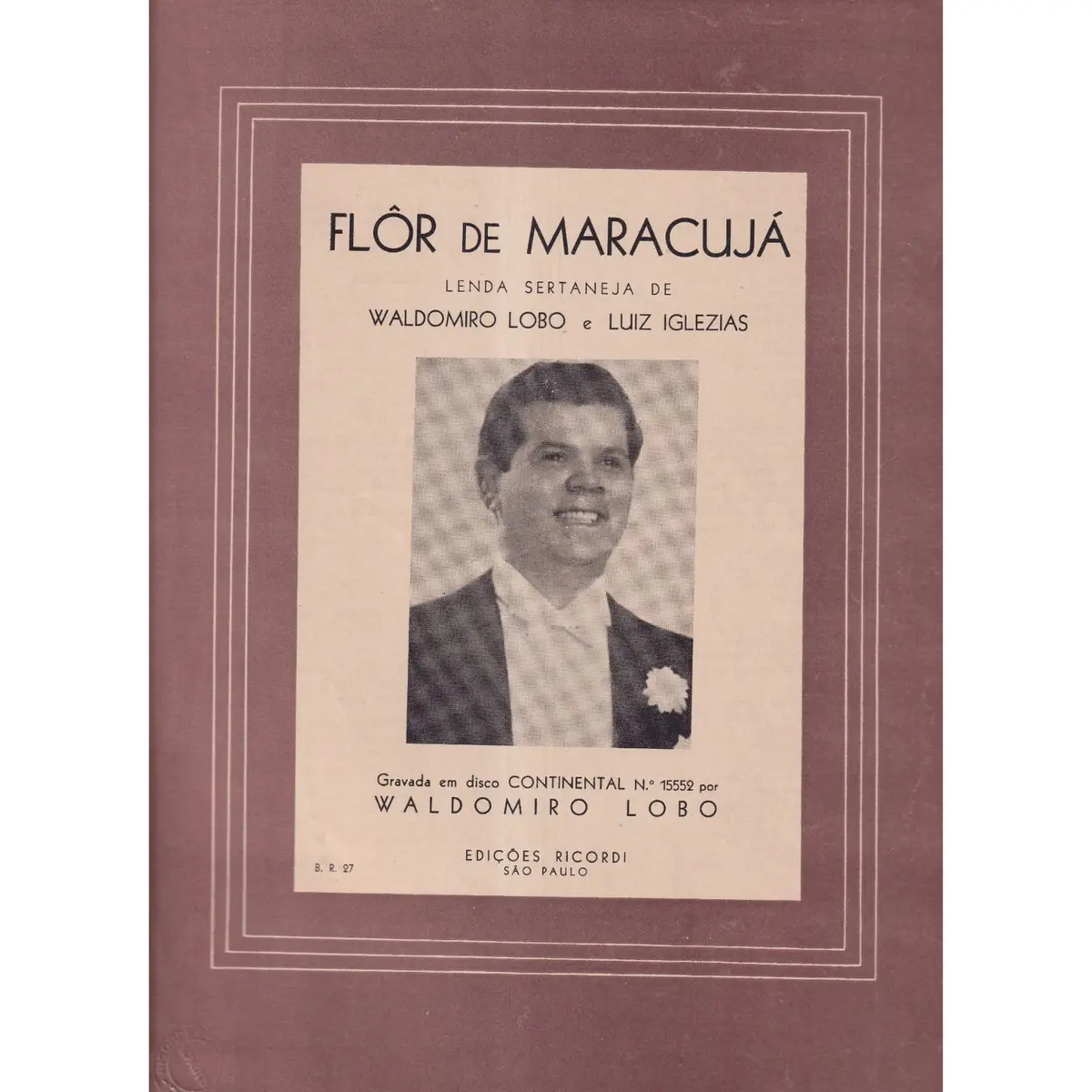 Flôr De Maracujá  (Edição Antiga)