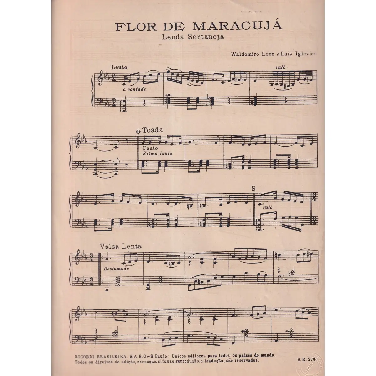 Flôr De Maracujá  (Edição Antiga)