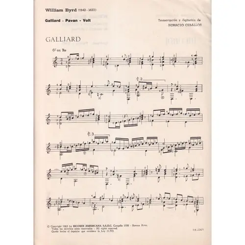 Galliard / Pavan / Volt - Vol.1