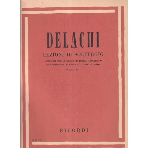 Lezioni di Solfeggio - Corso 3 - Vol.1