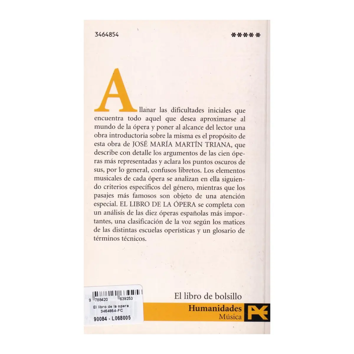El libro de la opera