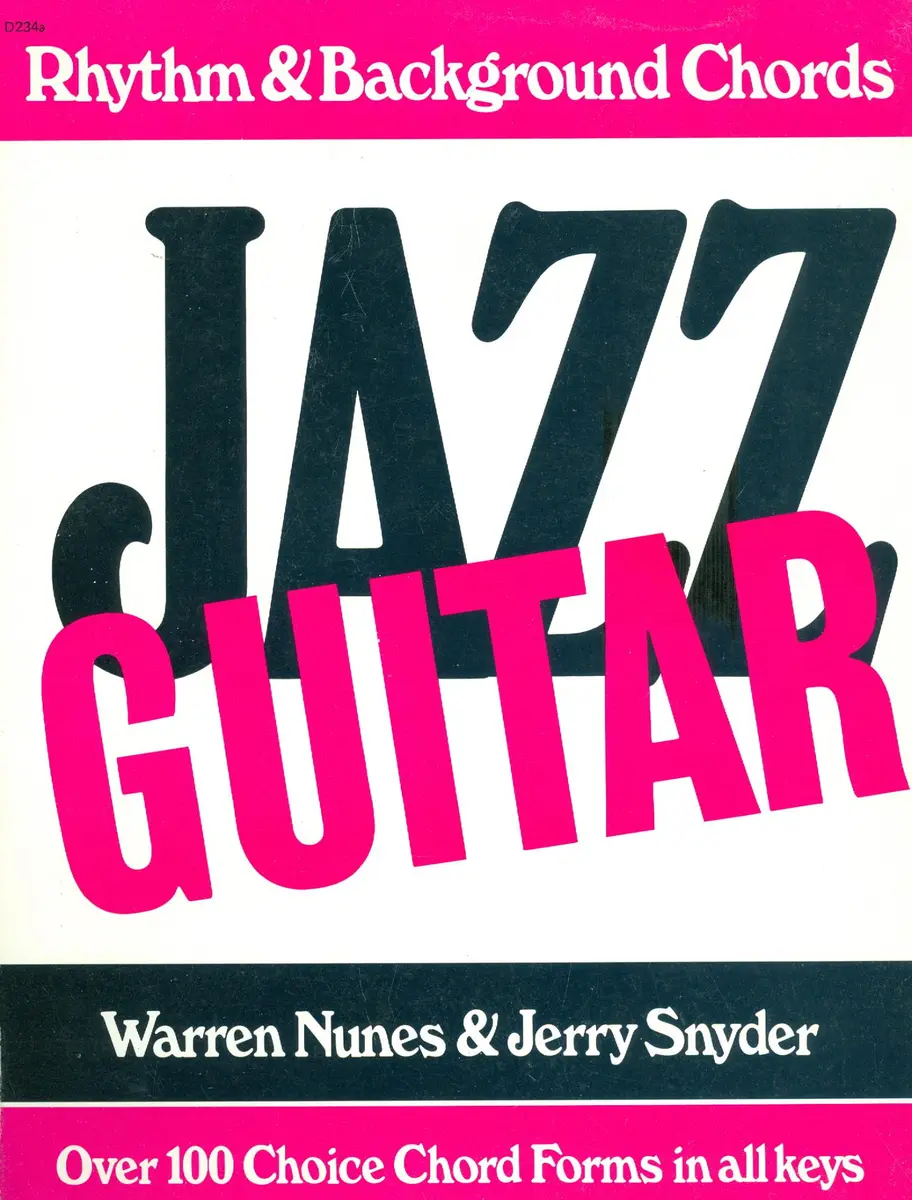 Jazz Guitar - Rhythm And Background Chords