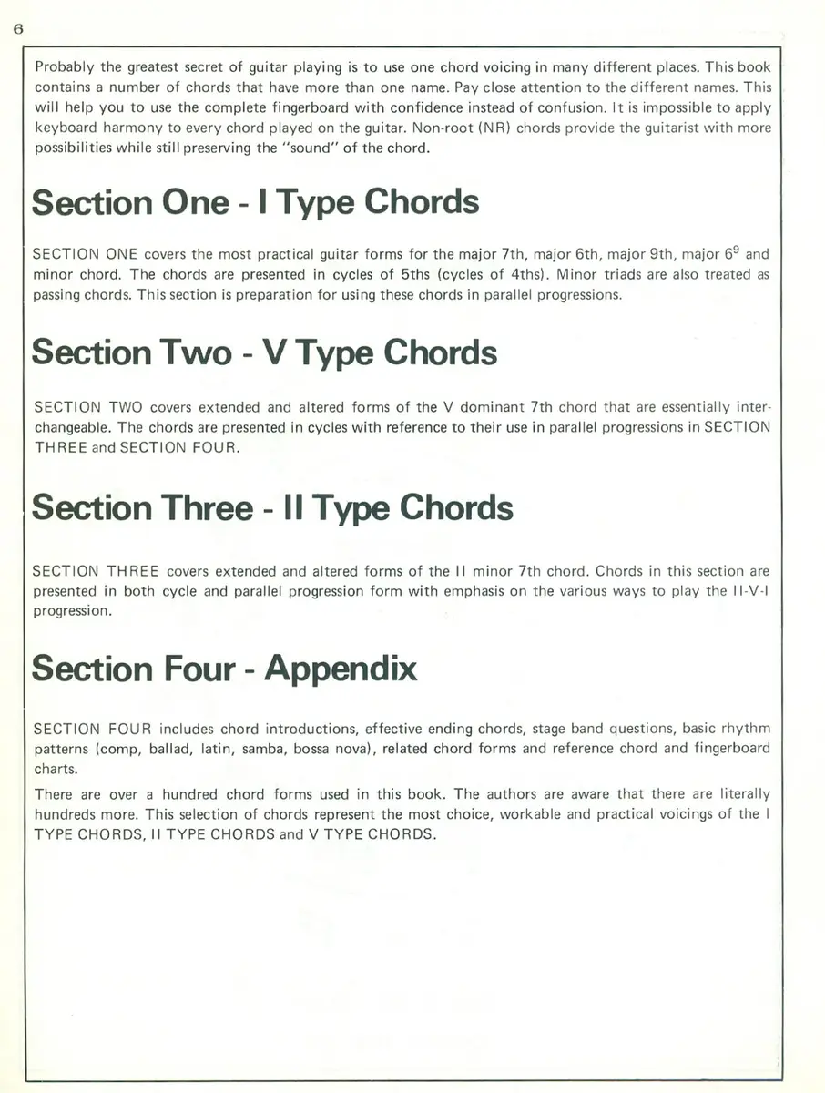 Jazz Guitar - Rhythm And Background Chords