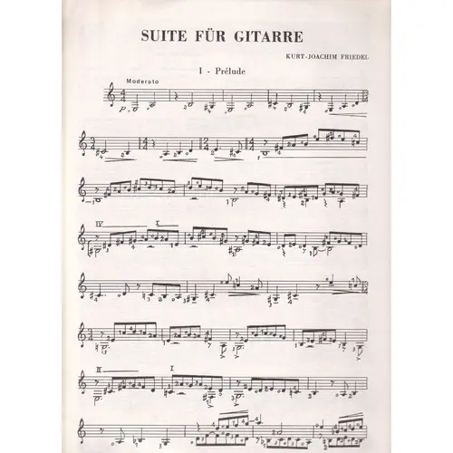 Suite Fur Guitarre