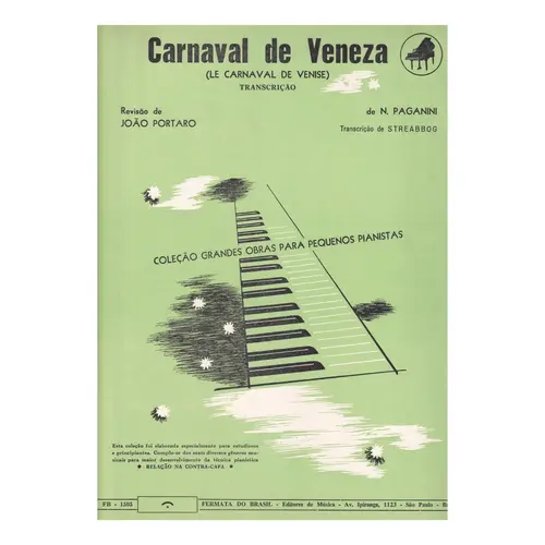 Carnaval De Veneza para piano