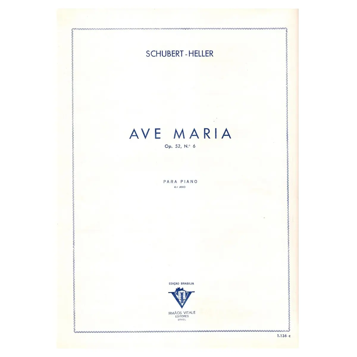 Ave Maria Op.52 N.6