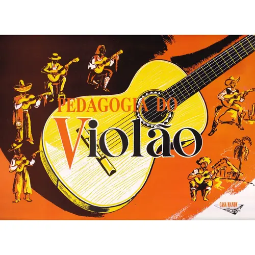 Pedagogia do violão Casa Manon - Caderno Grande 31x22 cm