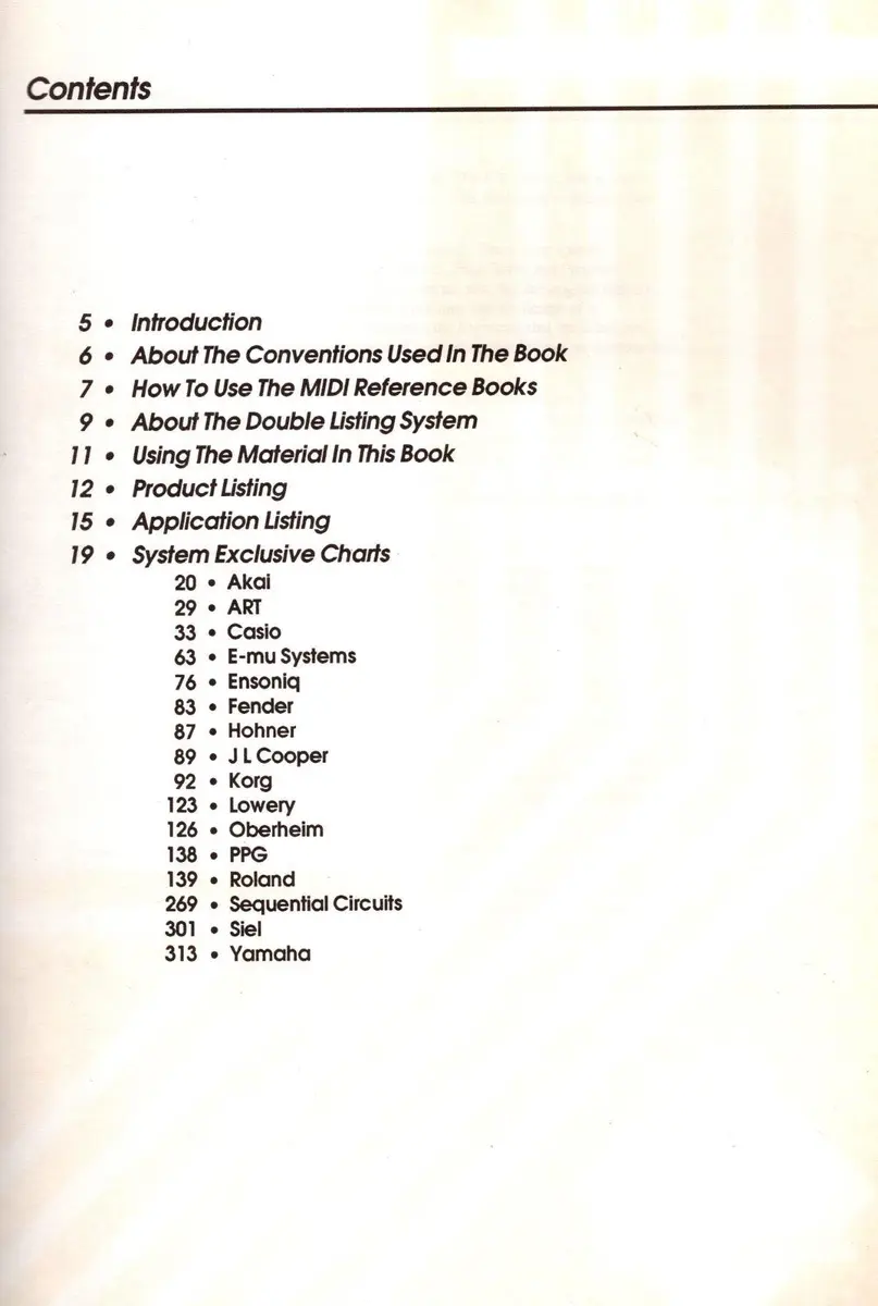 The Midi System - Exclusive Book