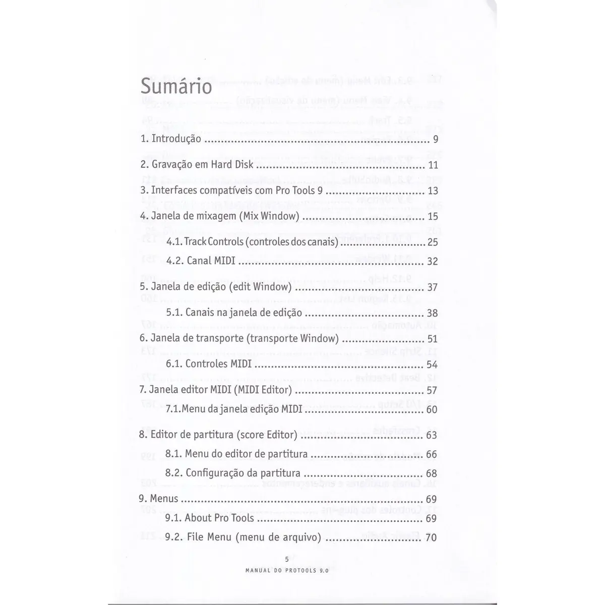 Manual Do Pro Tools 9.0