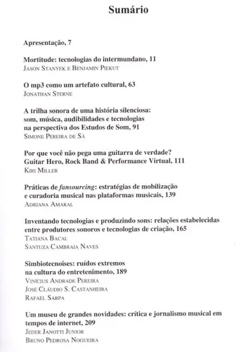 Rumos da Cultura da Música - Negocios, Estéticas, Linguagens e Audibilidade
