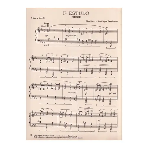Estudos para Piano 1 - 6
