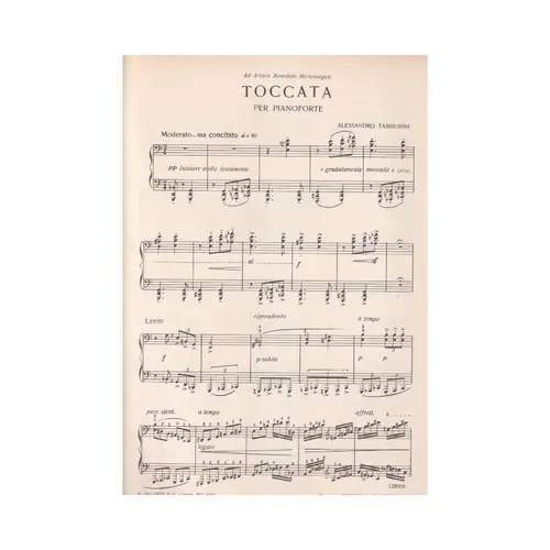 Toccata per pianoforte