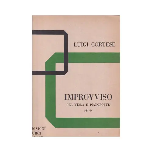 Improvviso per viola e pianoforte op. 46