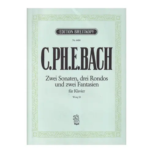 Fourth collection: Two sonatas, three rondos and two fantasias Wq 58