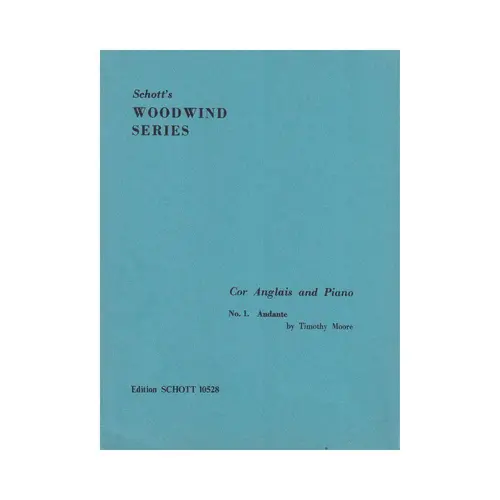 Andante - cor anglais and piano