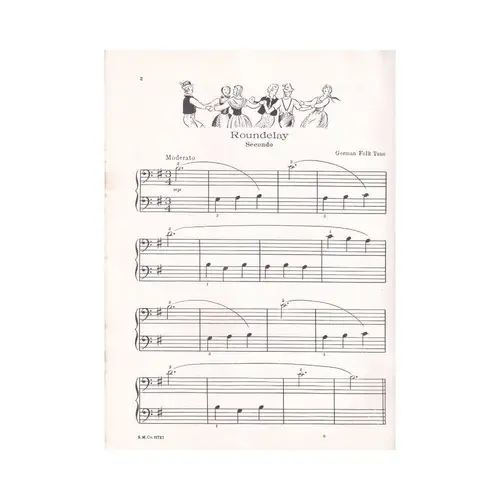 Two Players at the piano duet