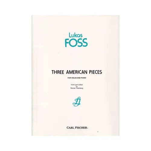 Three American pieces for violino and piano