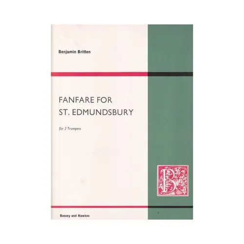 Fanfare for St. Edmundsbury for 3 trumpets