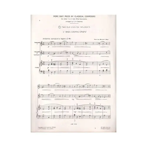 More Easy Pieces by Classical Composers