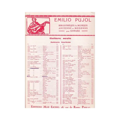 Sarabande (Pujol 1023)