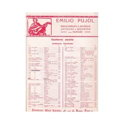 Sarabande (Pujol 1023)