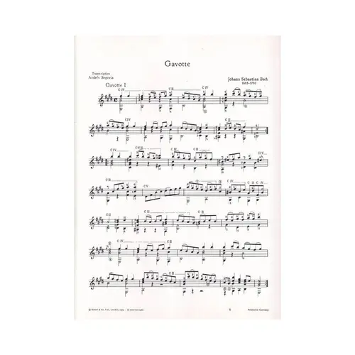 Gavotte (edição antiga)
