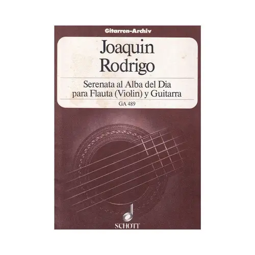 Serenata al Alba del Dia para flauta (violin) y guitarra