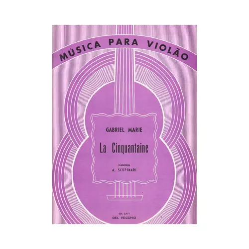 La Cinquantaine para violão