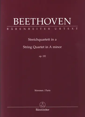 String Quartet in A minor Op. 132 - set of parts