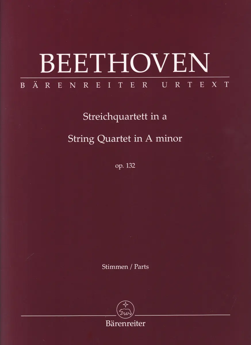 String Quartet in A minor Op. 132 - set of parts