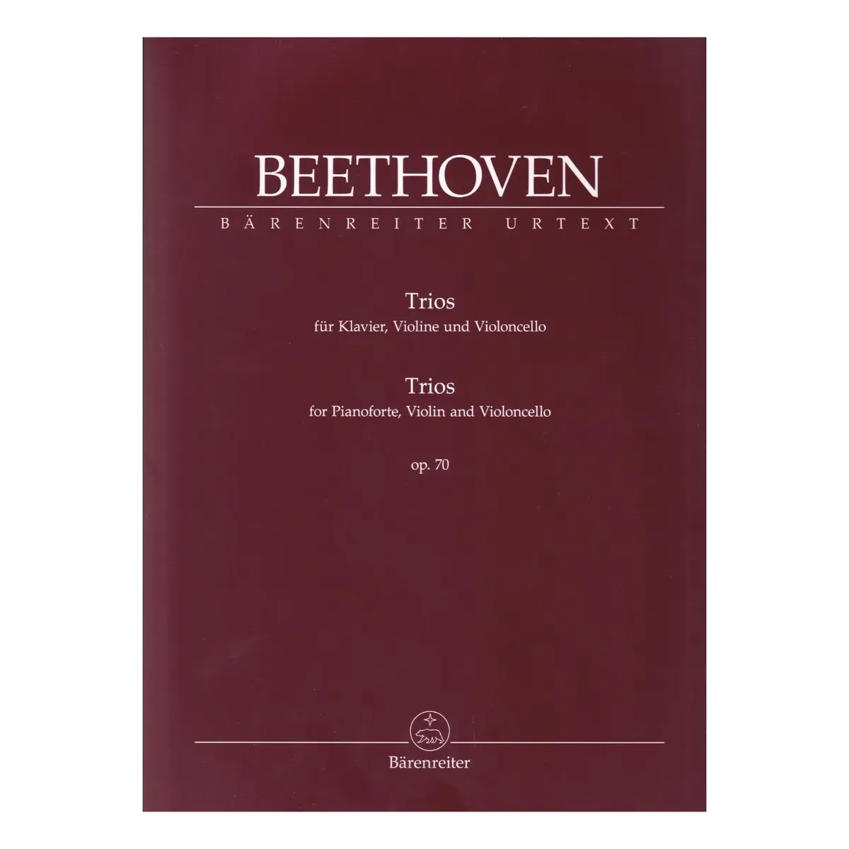 Trios fur Klavier, Violine und Violoncello op. 70