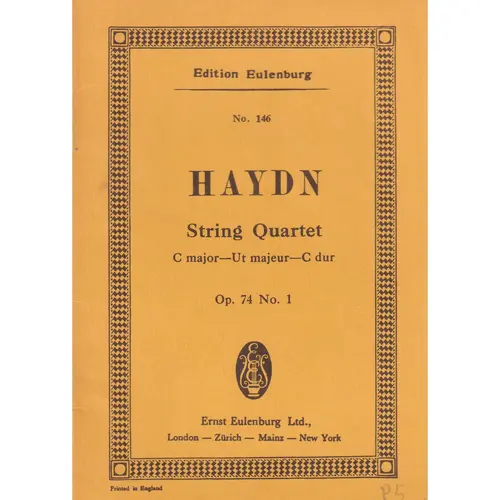 String Quartet C Major - Op.74 N.1